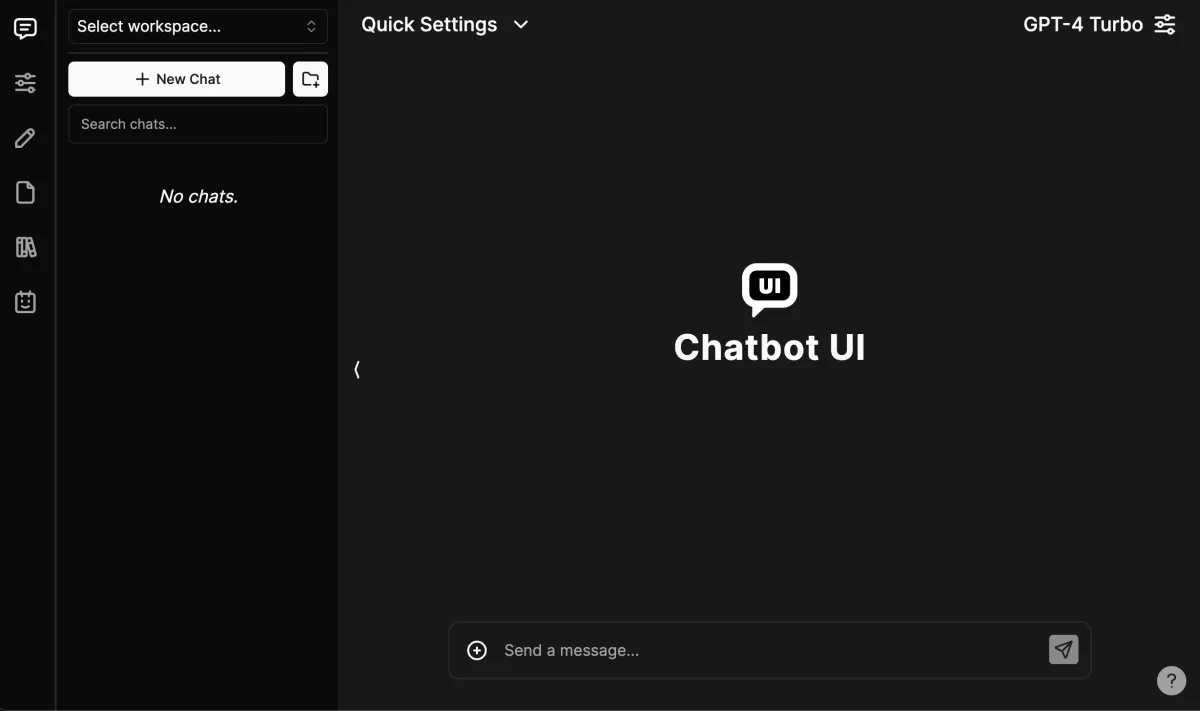 AI Chatbot Platform screenshot